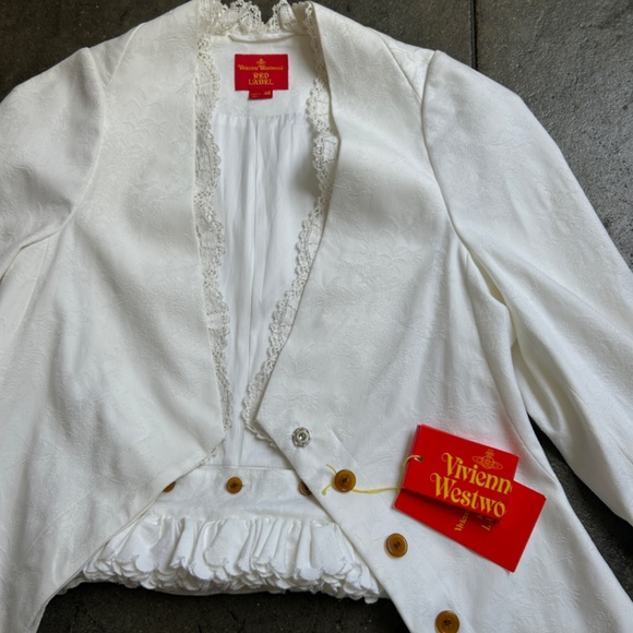 Vivienne Westwood 1,340$ Red Label New w/ Tags Beautiful Embellished Jacket - Picture 15 of 16